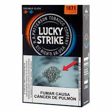 CIGARRO LUCKY STRIKE CRUSH  20 UNIDADE